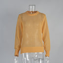 Crewneck Regular Fit Spring Sweater