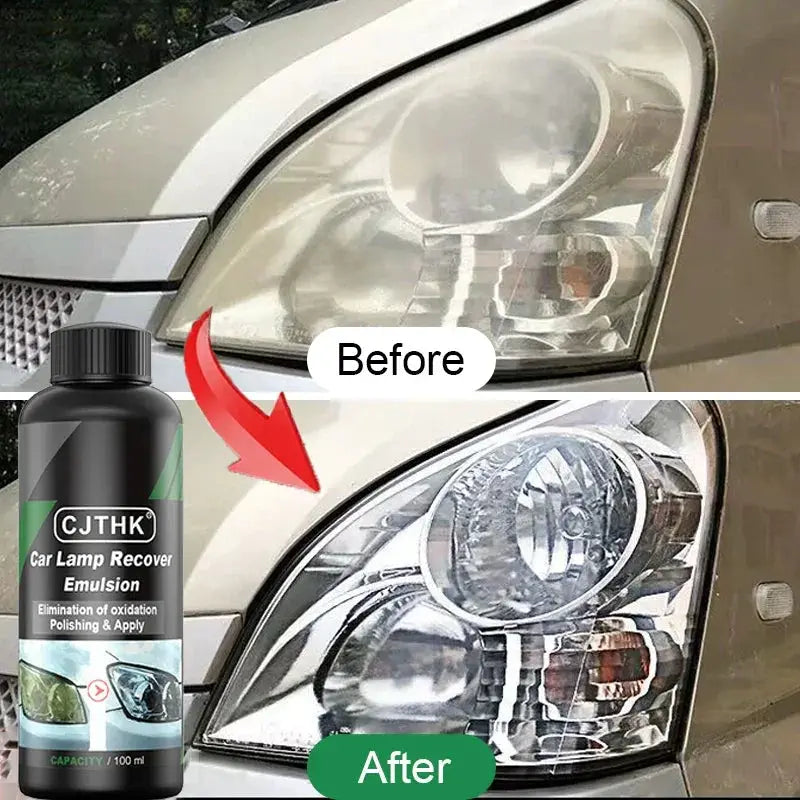 Car Headlight Restoration Kit Remove Oxidation Liquid - OurLum.com