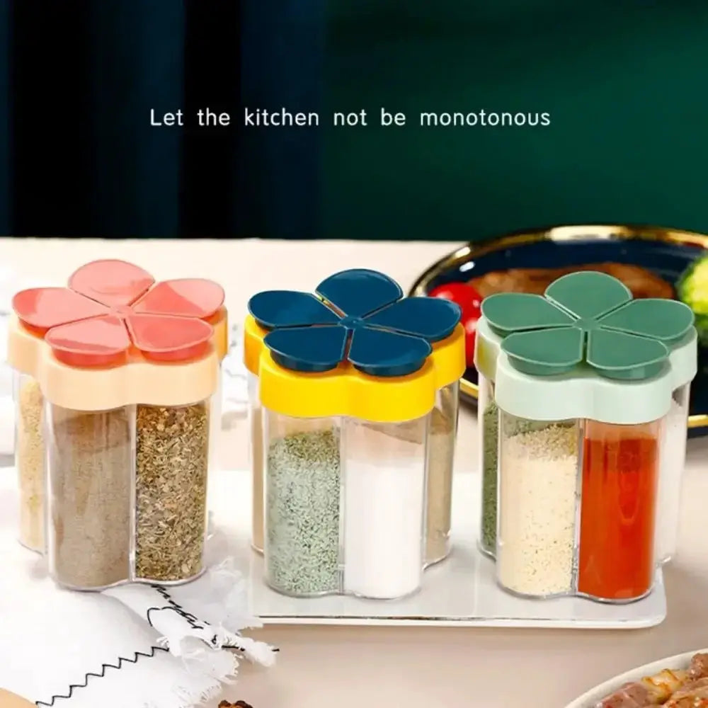 Spice Storage Jar Versatile Plastic Container For Spices