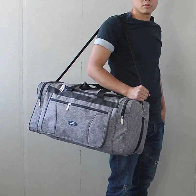 Oxford Waterproof Men Travel Duffel Bag Large Capacity