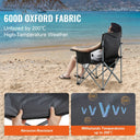 Heavy Duty Portable Folding Chair