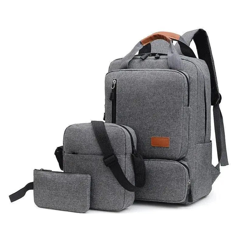 Men Business Backpack Large Capacity Casual Oxford Bags