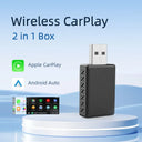 Wireless CarPlay 2 In 1 Box Plug And Play Easy Connect