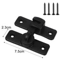 Cabinet Locks - Durable Aluminum Hook Latch Bolt