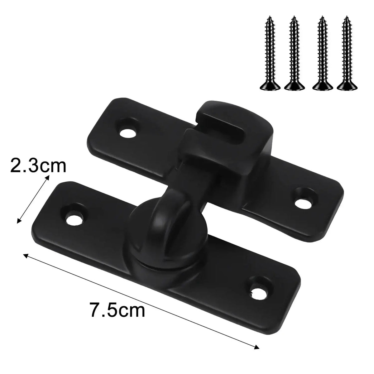 90 Degree Window Drawers Cabinet Locks Stainless Steel Hook Latch Barn Door Latch Bolt Hooks Sliding Gate Buckles Hardware