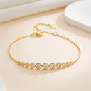 Round Moissanite Jewelry in Sterling Silver Fashion