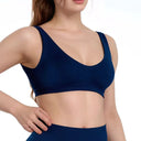 NCLAGEN High Support Scoop Back Yoga Top QuickDry