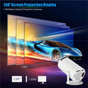 DITONG HY300 Pro Projector Android11 4K Dual Wifi 260ANSI