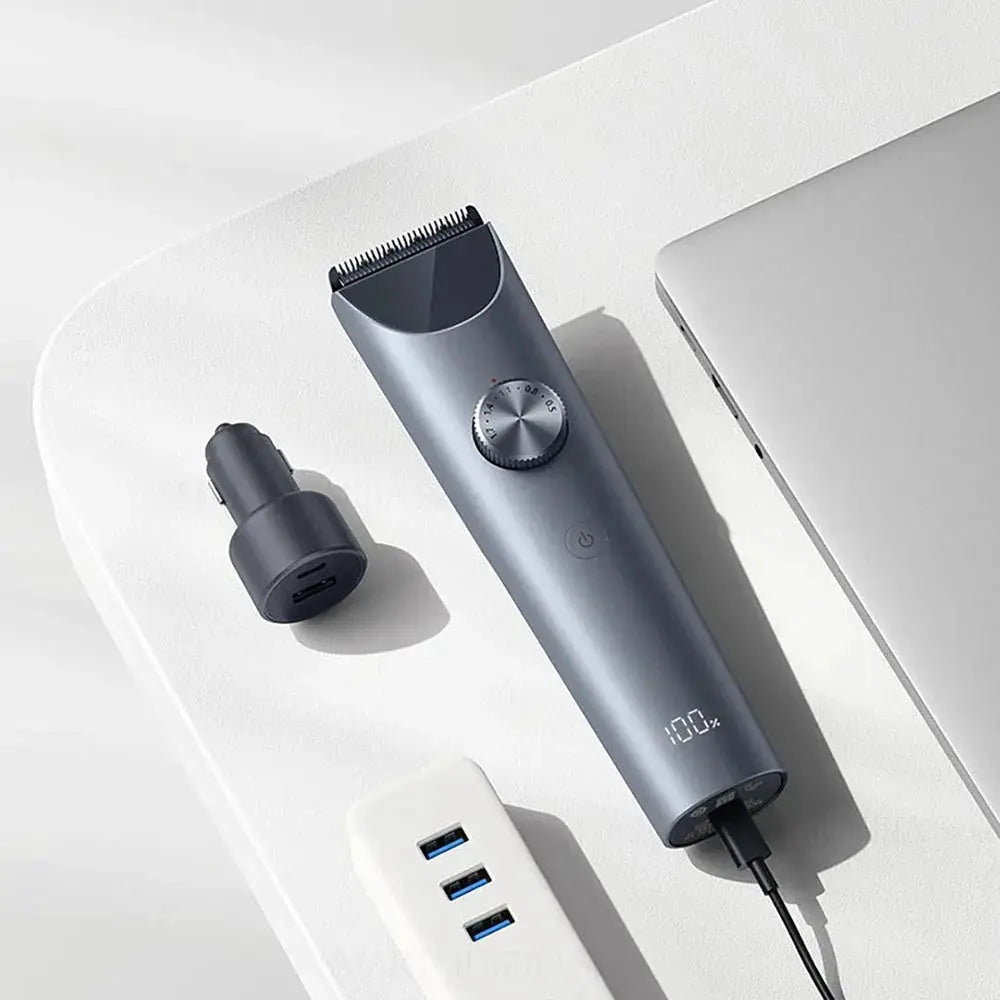 Hair Clipper 2 Titanium Blade Trimmer for Men Professional