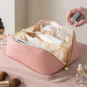 Makeup Organizer Female Toiletry Kit Bag Luxury Storage Pouch