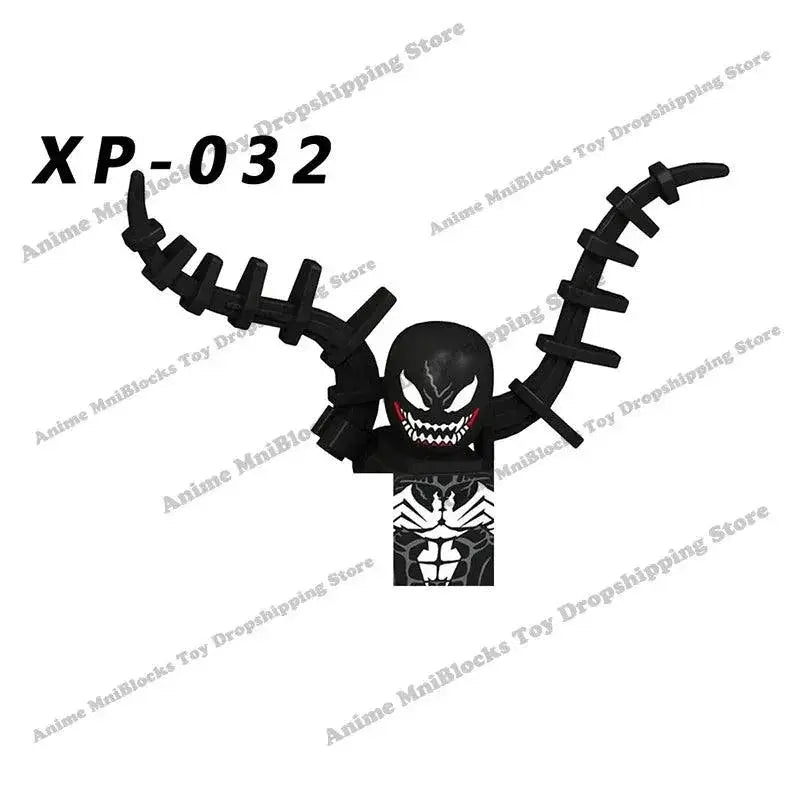 KT Blocks Hero Anime Bricks Mini Action Figures Set
