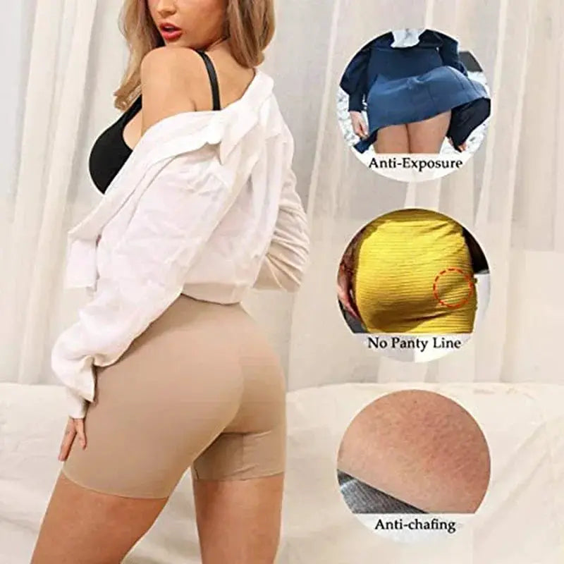 High Waist Seamless Shapewear Shorts For Women Tummy Control