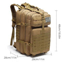 Tactical Hiking Backpack Men Big Capacity Camouflage Travel