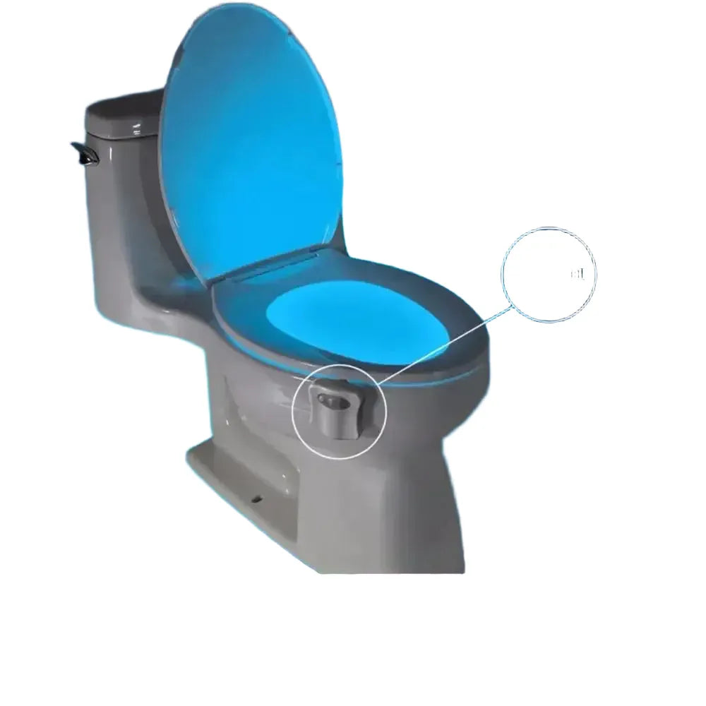 Smart PIR Motion Sensor Toilet Seat Night Light Colors — product view 1