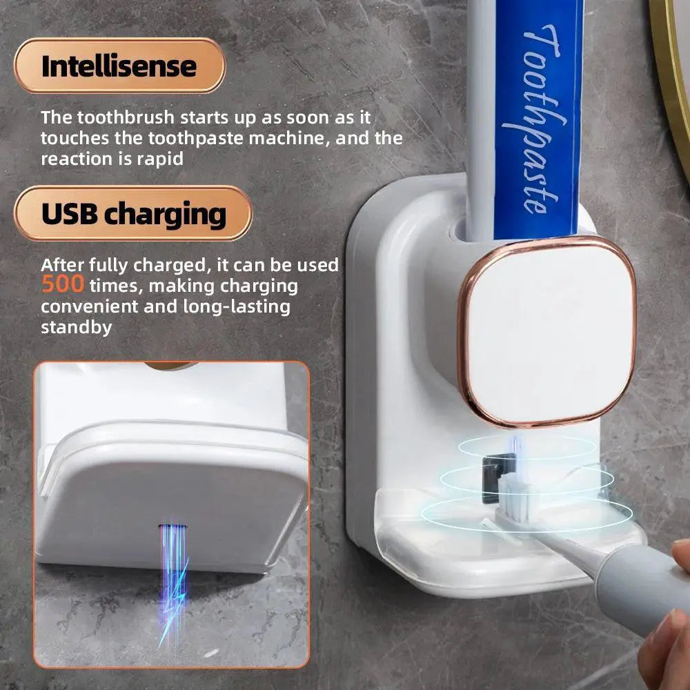 Smart Touchless Toothpaste Dispenser With HD Display