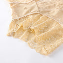 Sexy Lace Body Shaper Panties with Zipper Slimming Shapewear