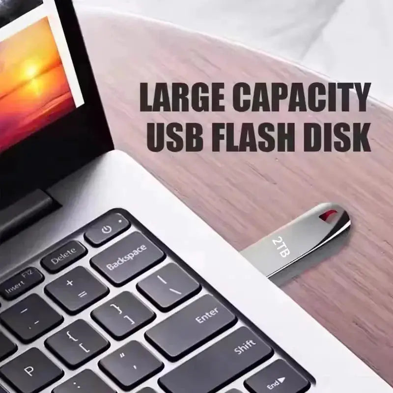 High Speed USB 3.0 Pen Drive Portable SSD U Disk Flash Drive 2TB 1TB 512G Fast Data Transfer Memory Stick Network Card