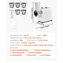 Succebuy Electric Cheese Grater Salad
