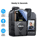 BOBLOV Body Camera Battery Night Vision Body Cam Battery Built
