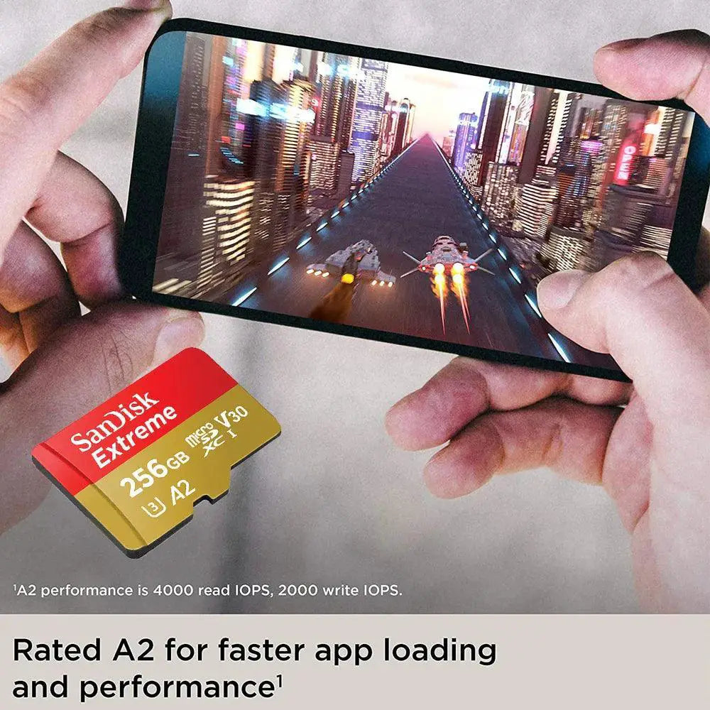 SanDisk Extreme MicroSDXC High Speed UHD Video Storage