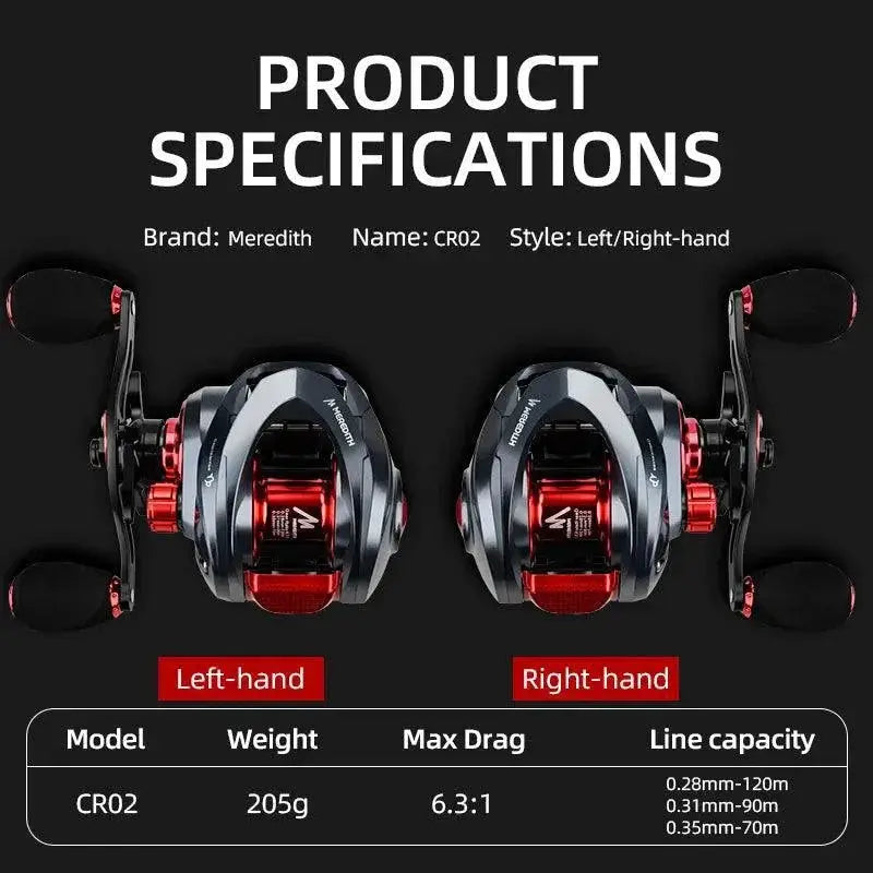 Ultimate Ultralight Baitcasting Reel High Performance Gear
