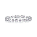 Elegant Gold Moissanite Tennis Bracelet