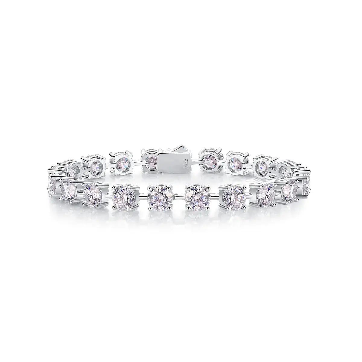 Elegant Gold Moissanite Tennis Bracelet — product image 6