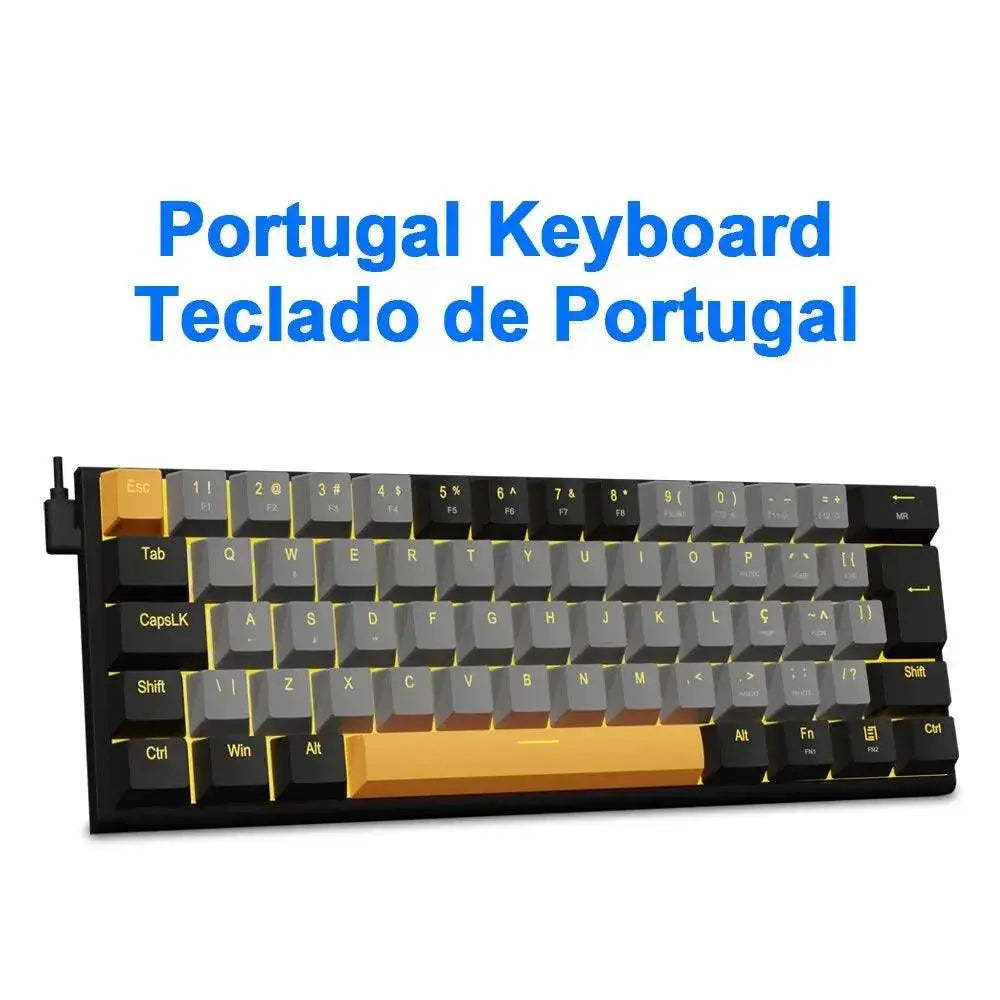 E Yooso Z11 Mechanical Gaming Keyboard Hot Swap Compact
