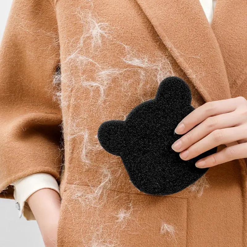 Pet Hair Remover Bear Shape Laundry Ball Cleaning Sponge
