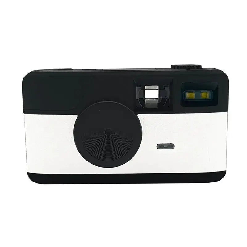 ABZZ-Mini Retro Vintage Screenless Digital Camera Screen Free 8MP No Display 8 Mode Filters For Camping Photo Flash