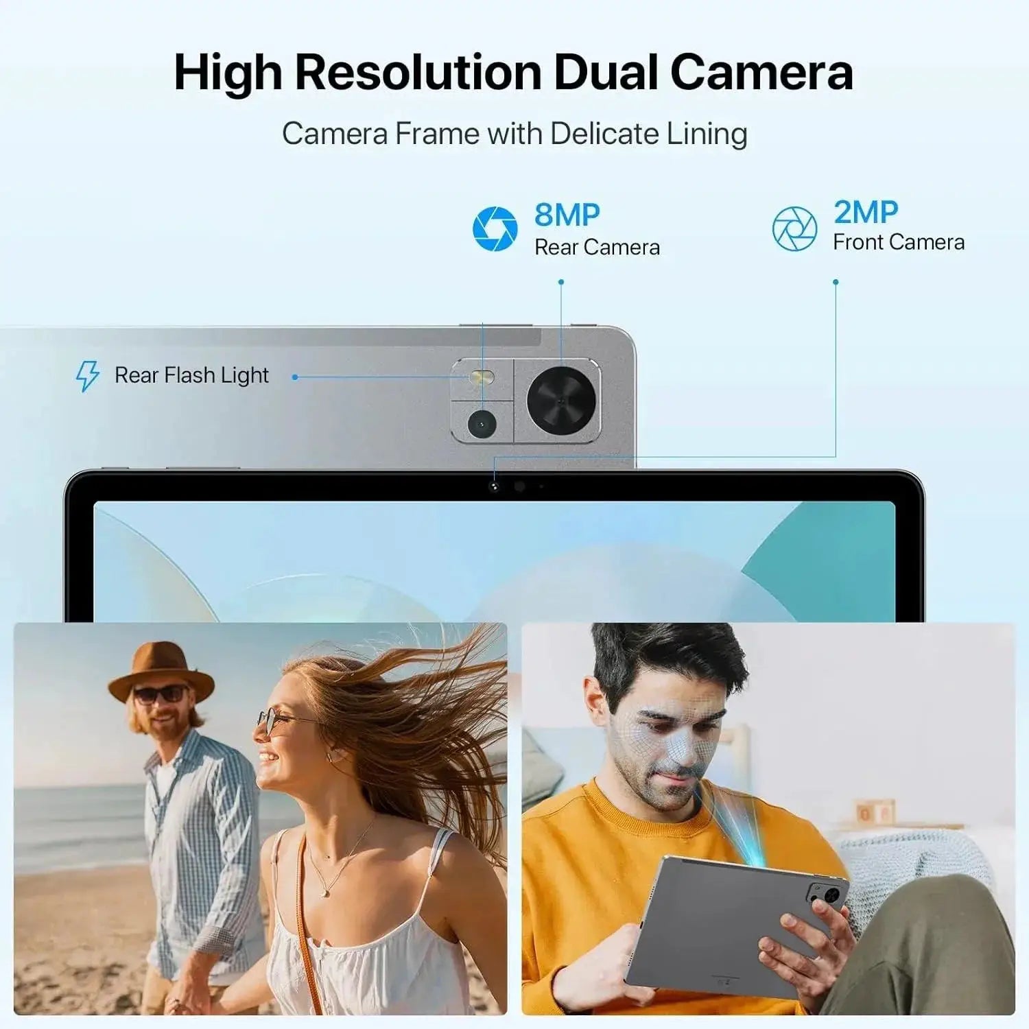 10-Inch Android Tablet With 8GB RAM And 128GB Storage