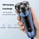Mens Electric Shaver - Fast Portable Charging