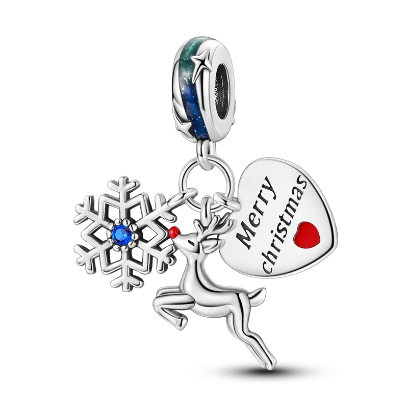 Sterling Silver Cold Winter Charm
