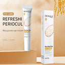 BIOAOUA Rice Whitening Eye Cream Moisturizing Anti Puffiness Dark Circles 20g