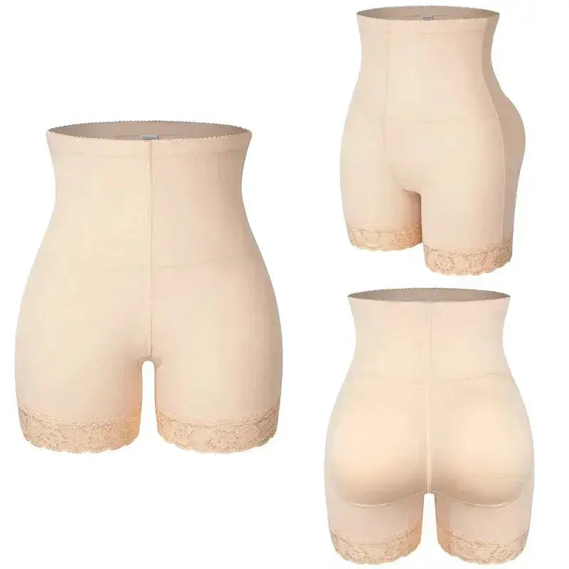 High Waist Padded Butt Lifter Shapewear For Women Pads