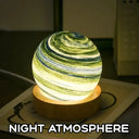 Moon Glass Lamp For Kids Soothing Glow