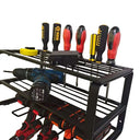 Power Tool Rack Electric Drill Holder Wall Mount Organizer