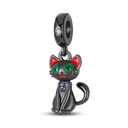 Cat Collection Silver Charm Bead