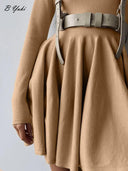 Blessyuki Chic A-Line Dress Korean Elegance and Style Fashion