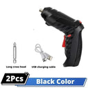 Cordless Electric Screwdriver - 90 Degree Swivel