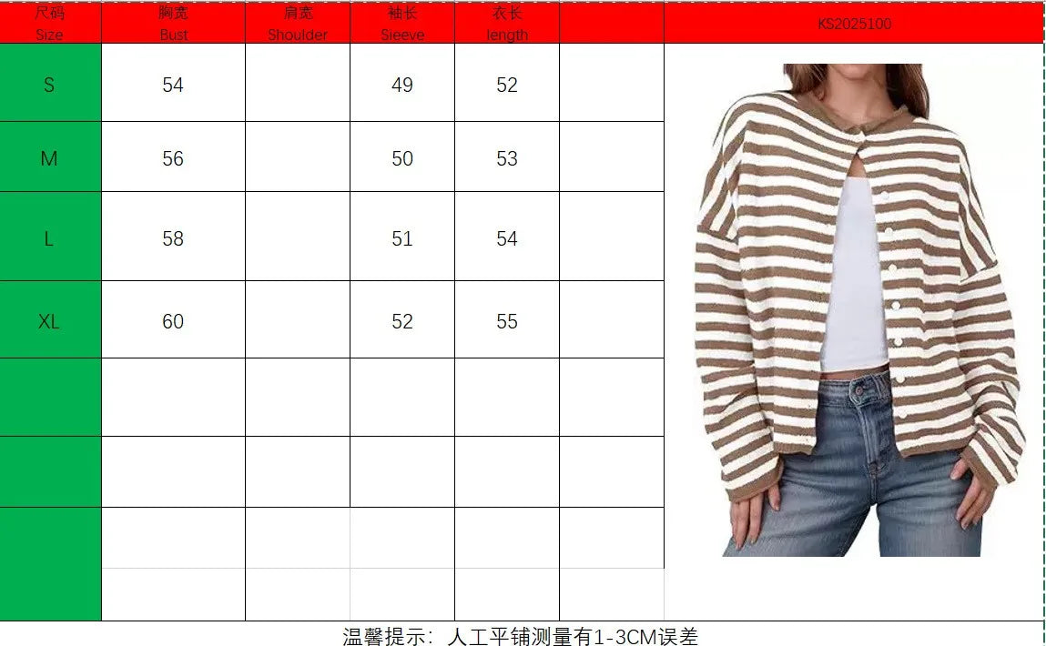 Thick Button Front Patchwork Cardigan