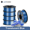ANYCUBIC 5KG PETG Filament PLA 3D Printer Multicolor 1.75mm Plastic 3D Printer Filament For Kobra 3 Combo S1C FDM 3D Printer