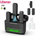 Ulanzi J12 Wireless Lavalier Mic Pro Audio Kit Recording