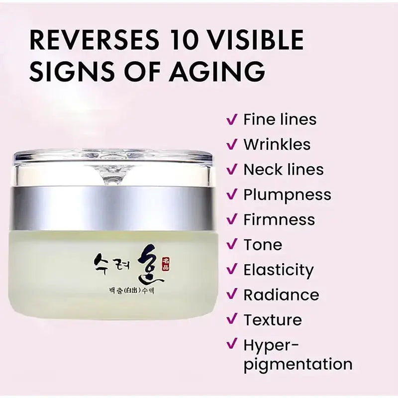 Korean Collagen Firming Anti Wrinkle Face Cream Fade Fine Lines Lifting Anti Aging Deep Hydration Whitening Skin Care Cream 50g