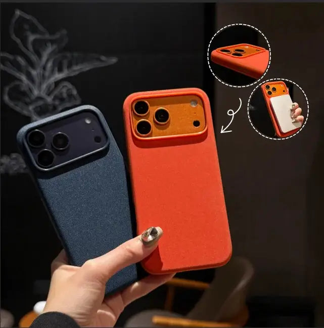 Luxury Tech Woven for Magsafe Magnetic Case for Iphone 18 17 16 15 Plus 14 13 12 11 Pro Max TechWoven Wireless Charging Cover