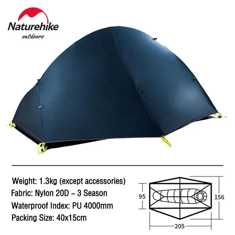 Naturehike Ultralight 1 Person Portable Backpacking Tent