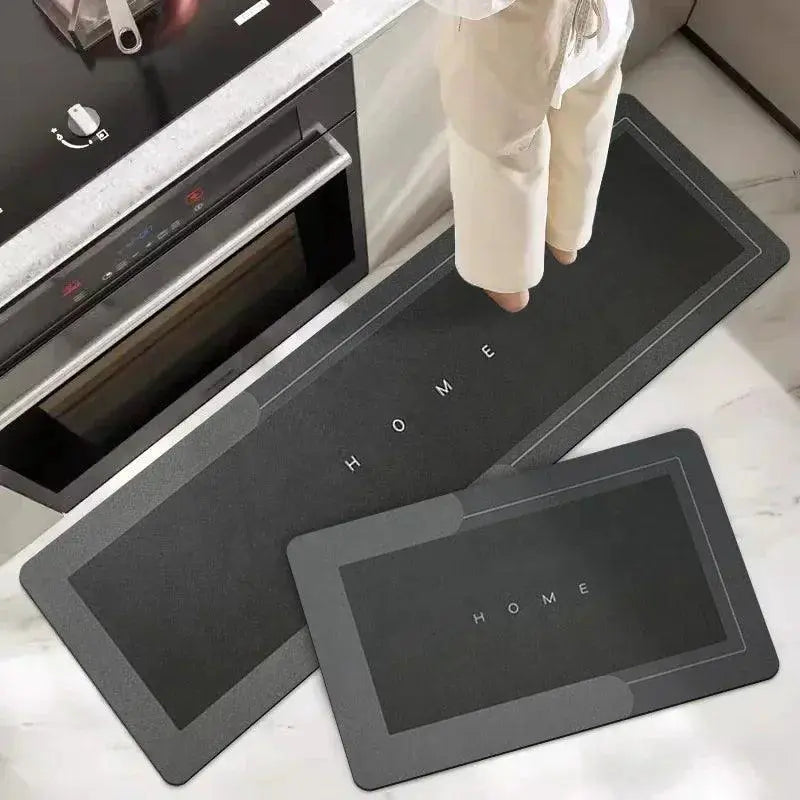 Super Absorbent Diatom Mud Pad Kitchen Floor Mat Anti Slip