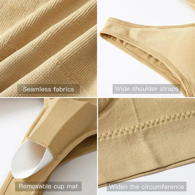 Lum Lum Seamless Plus Size Bralette Comfortable Stylish