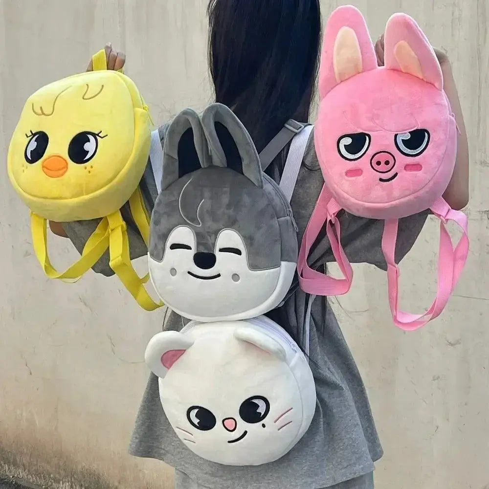 Kpop STAY Backpack Plush Bag for Fans and Collectors