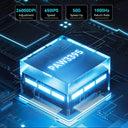 X3 PixArt Bluetooth Gaming Mouse Precision for Pro Gamers